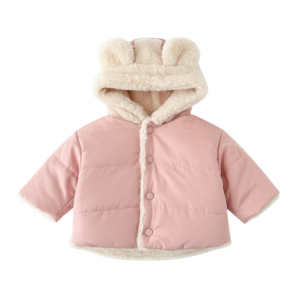 Warm Bear Hood Baby Winter Coat - Beekee