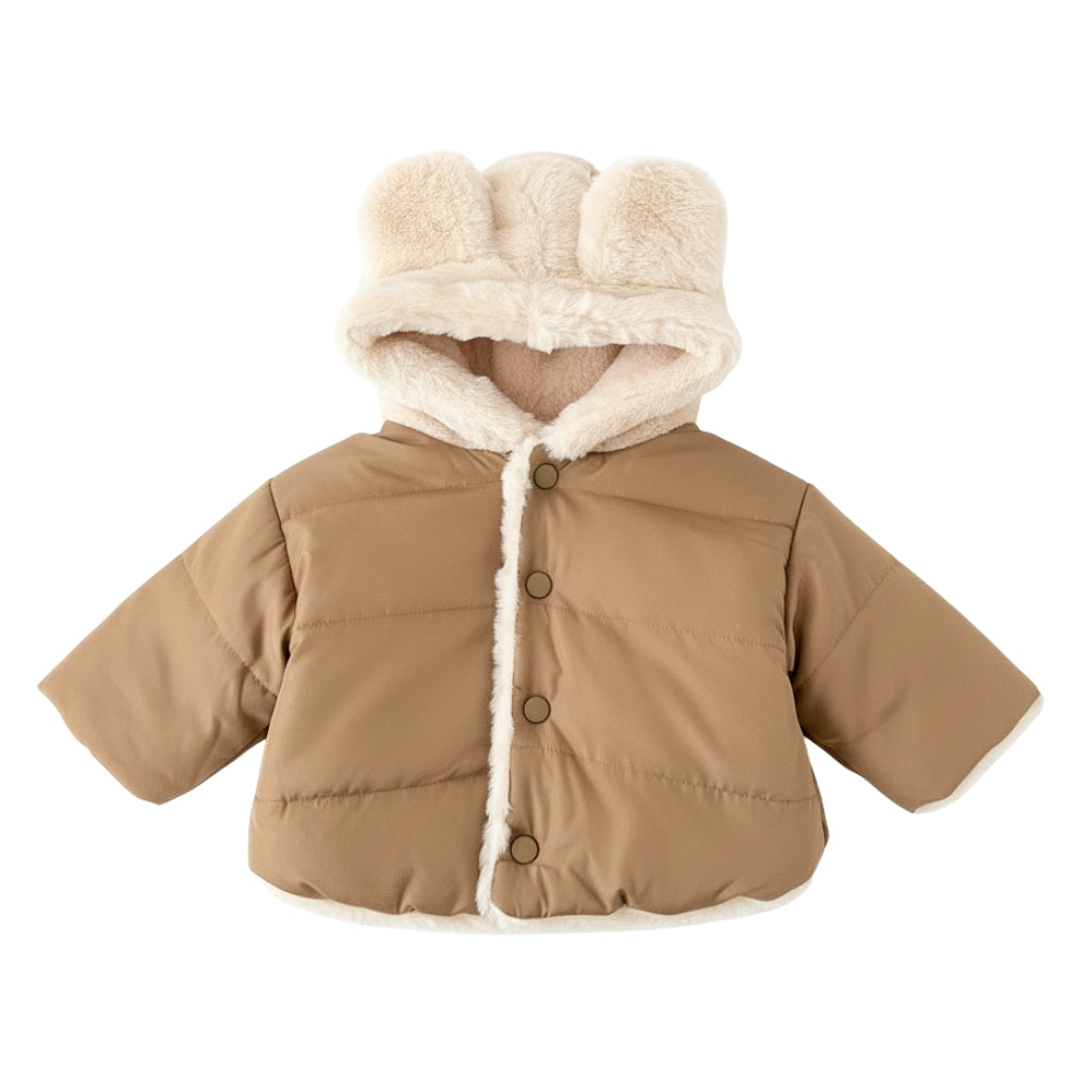Warm Bear Hood Baby Winter Coat - Beekee
