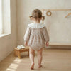 Classic Gingham Ruffle Baby Romper - Beekee