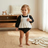 Little Lady Lace Layered Baby Romper - Beekee