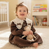 Sweet Floral Lace Collar Baby Dress & Romper - Beekee
