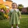 Sweet Floral Lace Collar Baby Dress & Romper - Beekee